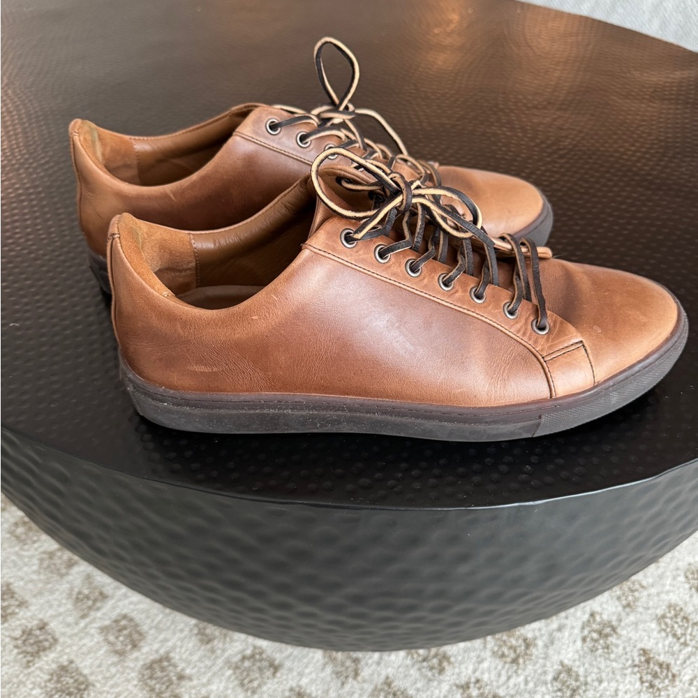 Thursday Boot Company Tan Leather Sneakers